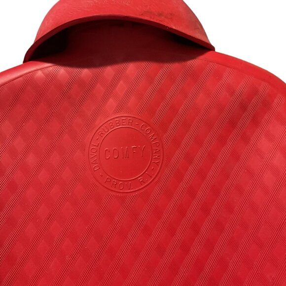 Davol Comfy Red Rubber Water Bottle - Picture 8 of 8